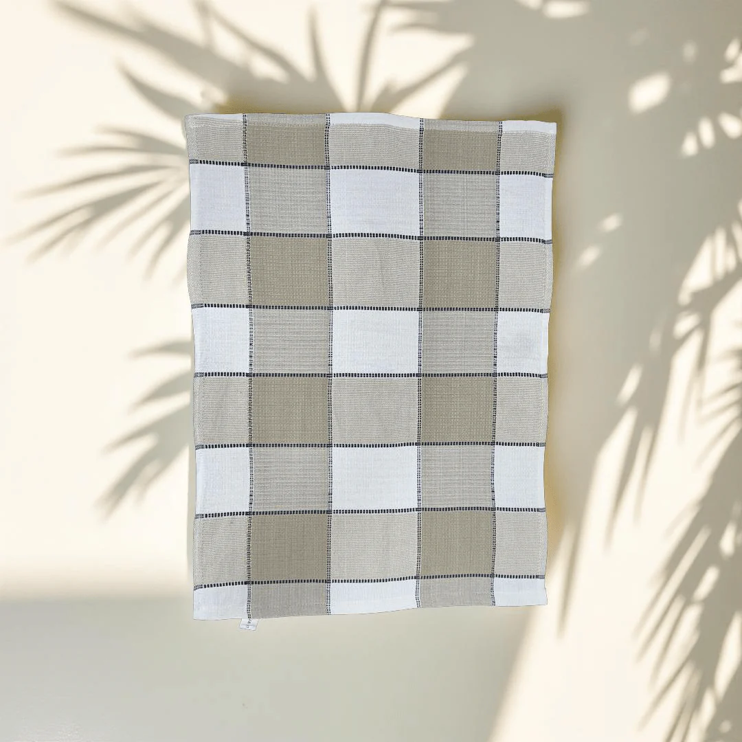 hi-021 Sahara Grid Reverse Terry Towel - Image 1