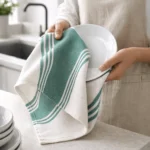 Serviette de cuisine Riverbank Stripe 100% Coton Multan Pakistan Low MOQ