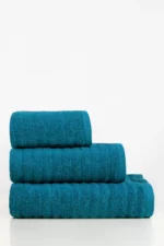 Blue Steel Combed Plain Towel - Image 2